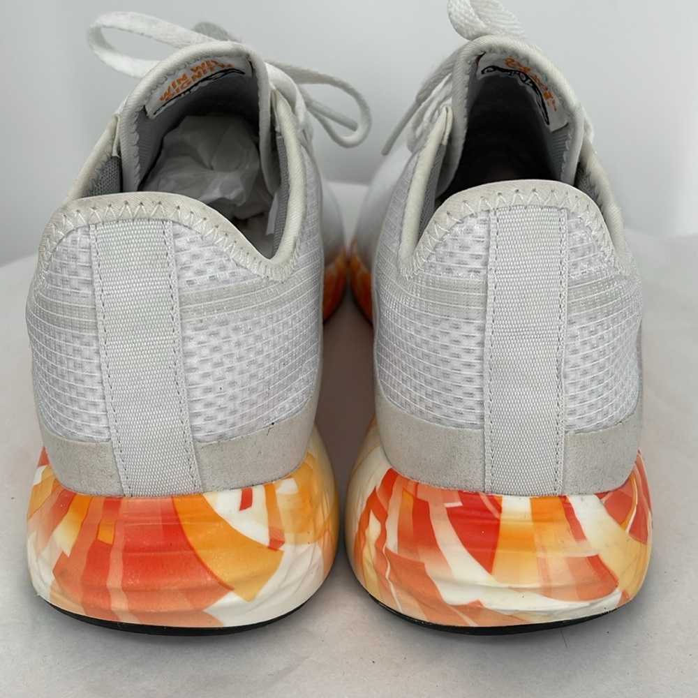 Reebok Flashfilm 3.0 High Vis Orange size 10 White with Orange soles - Picture 5 of 9